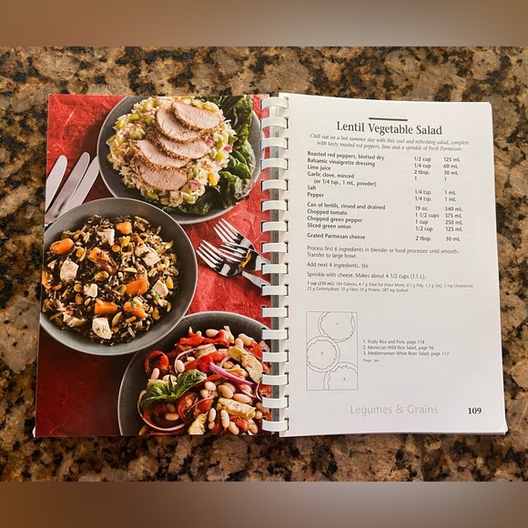 Company’s Coming Meal Salads cookbook Jean Pare dinner lunch vegetarian - Picture 7 of 9